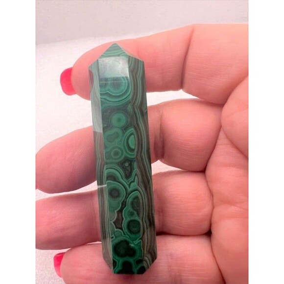 Genuine Malachite Point - Picture 3 of 7